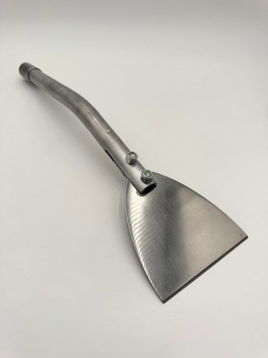 Sticky Grease Is No Match For A Sharp Scraper