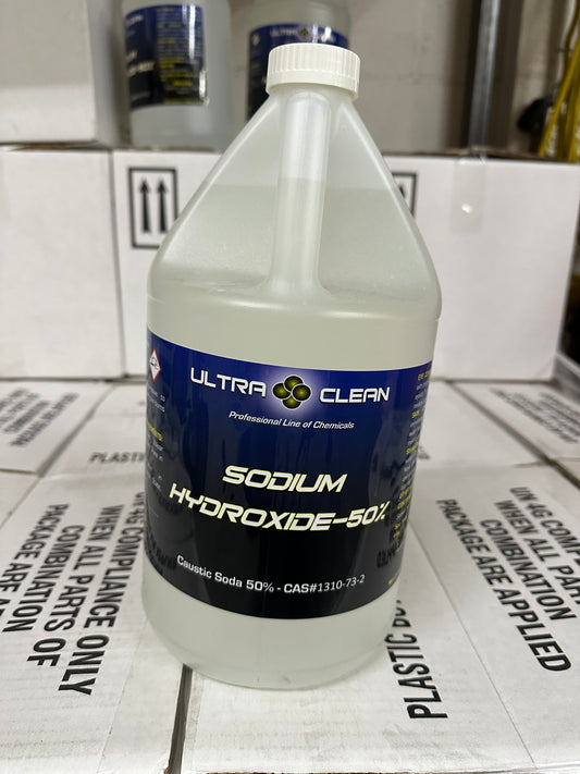 Sodium Hydroxide 50% Liquid (Caustic Soda) – 1 Gallon