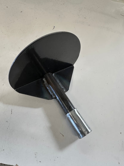Hoe - Round Grease Hoe for Round Ducts