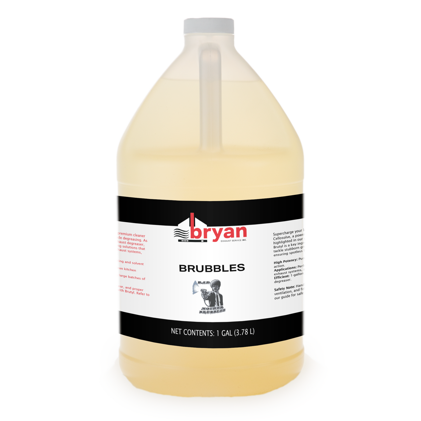 Brubbles Foaming Agent For Hood Cleaners