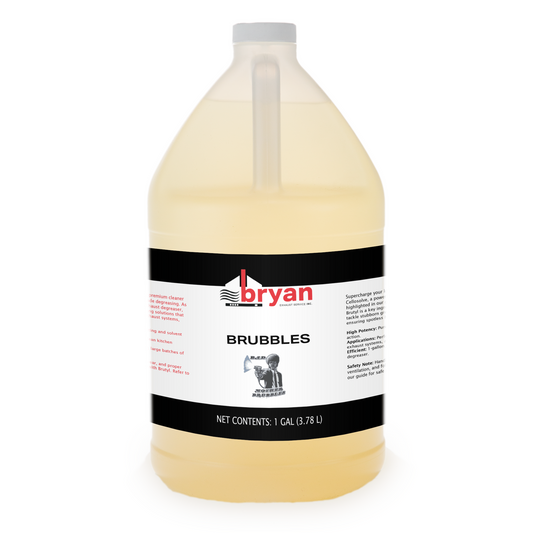 Brubbles Foaming Agent For Hood Cleaners