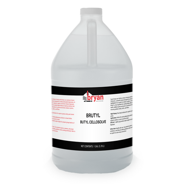 Chemical - Brutyl | Butyl Cellosolve (Glycol Ether Solvent) – 1 Gallon ...