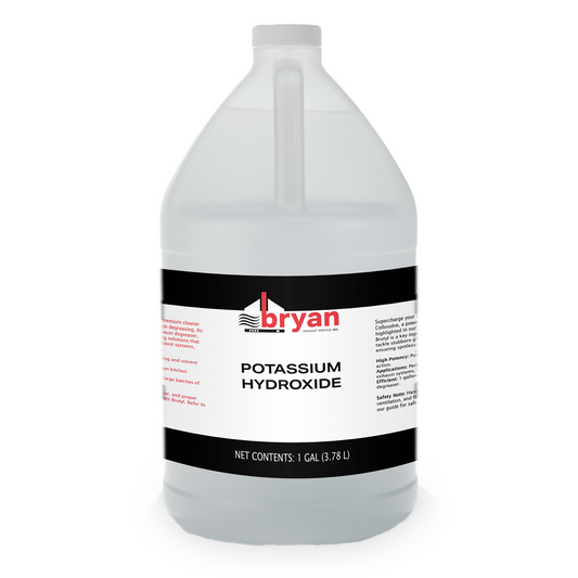 Potassium Hydroxide 50% Liquid (Caustic Potash) – 1 Gallon