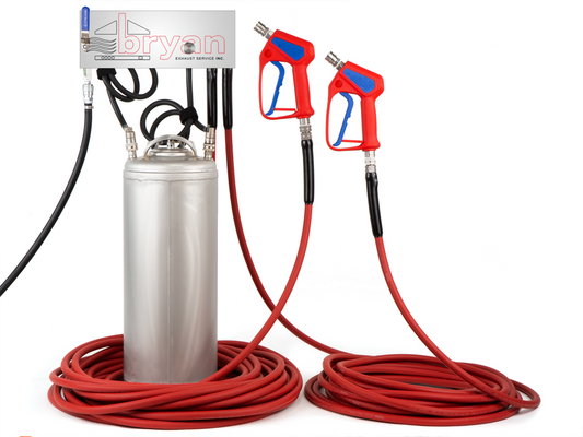 Kitchen Exhaust Cleaning Double Foamer - Dual Hose