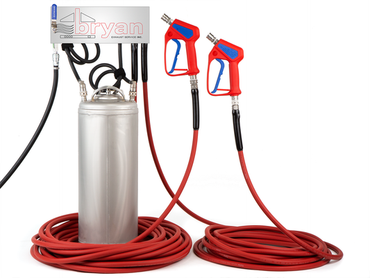 Kitchen Exhaust Cleaning Double Foamer - Dual Hose