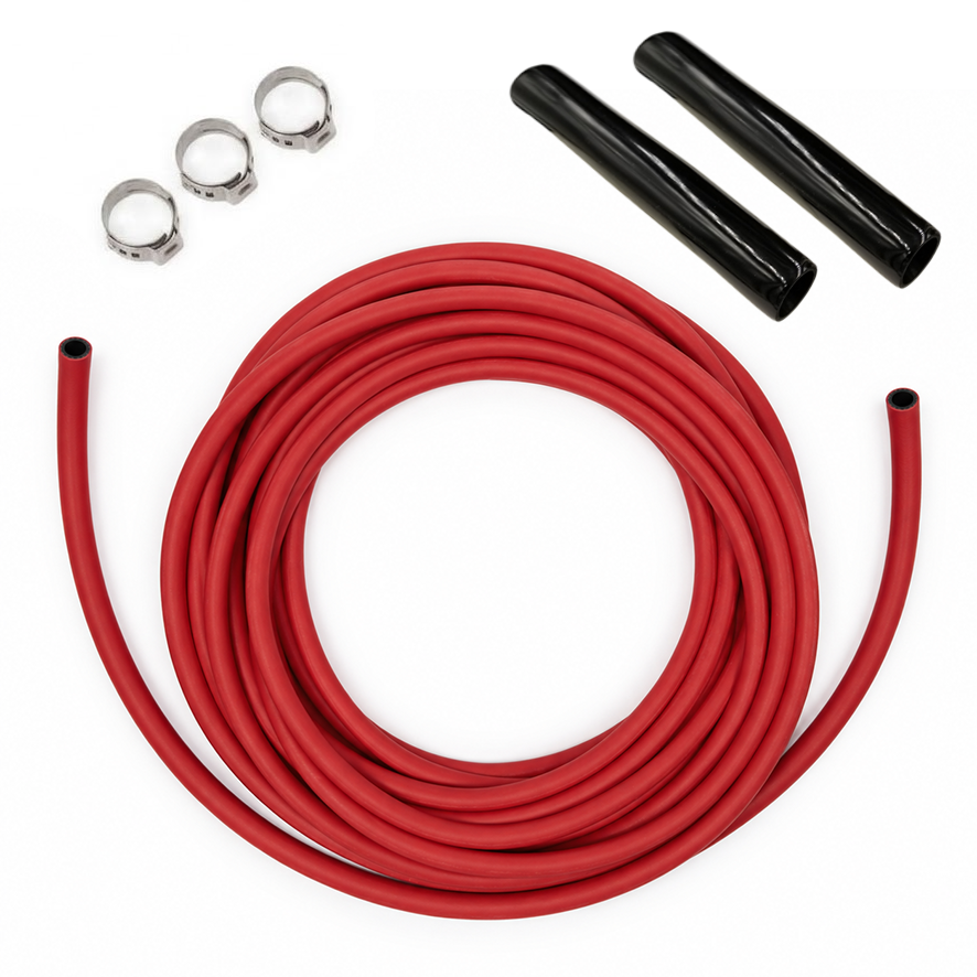 Hose Repair Replacement Kit for Foamers 300psi 3/8" | Red