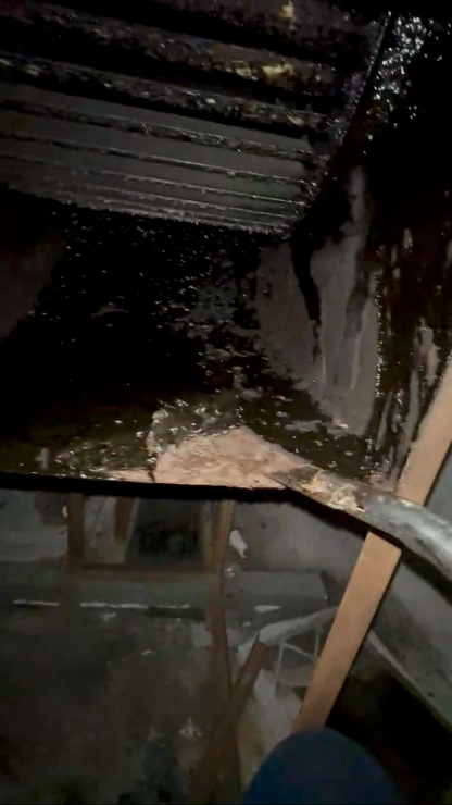 Scraper for tough kitchen exhaust system grease