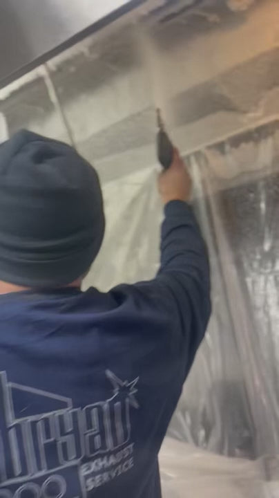 kitchen exhaust cleaning foamer
