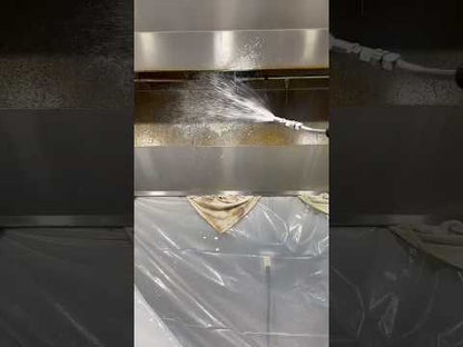 Foaming nozzle for pressurized sprayers