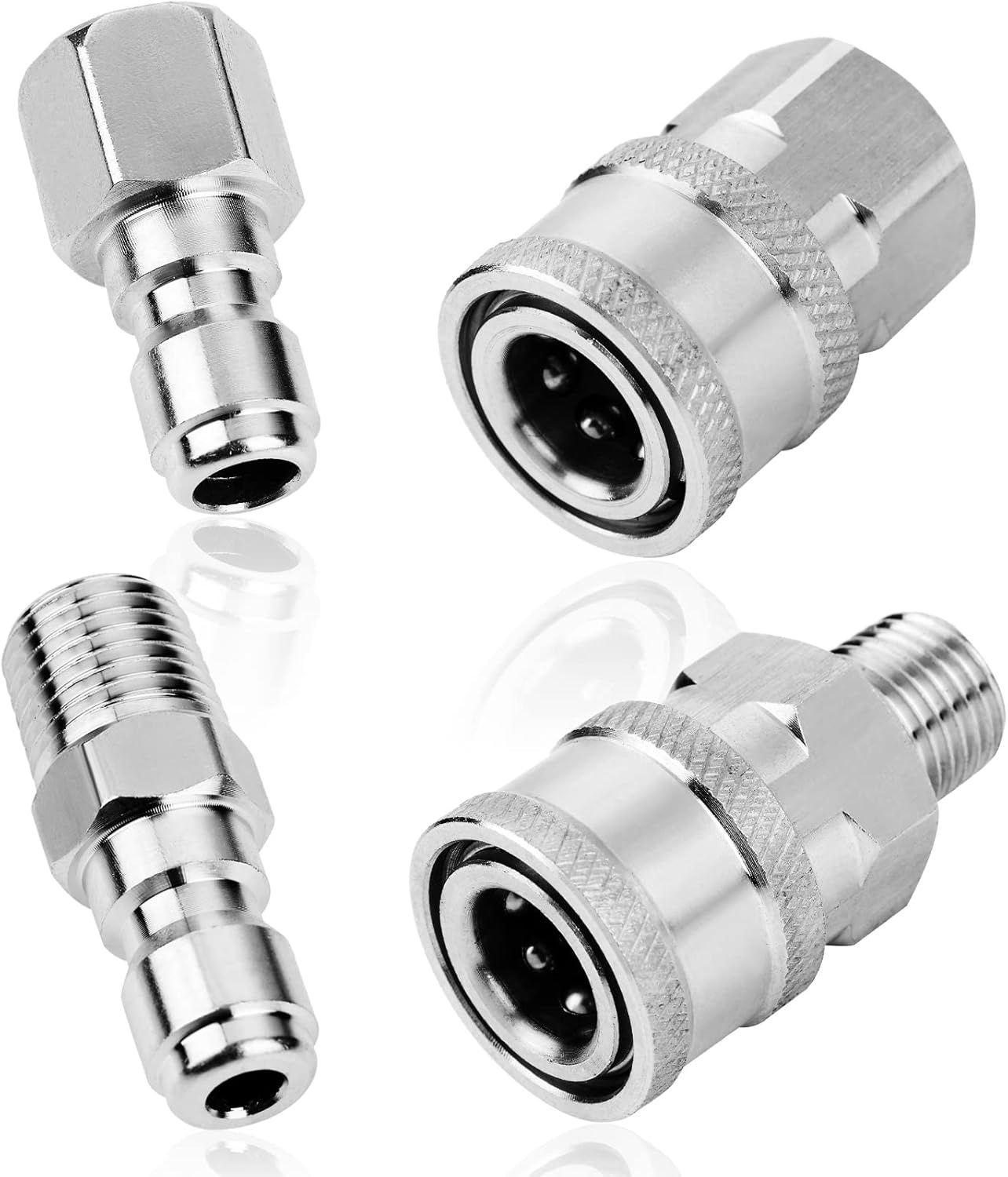 Quick Connect -  1/4" Plug OR Coupler (CHOOSE STYLE)