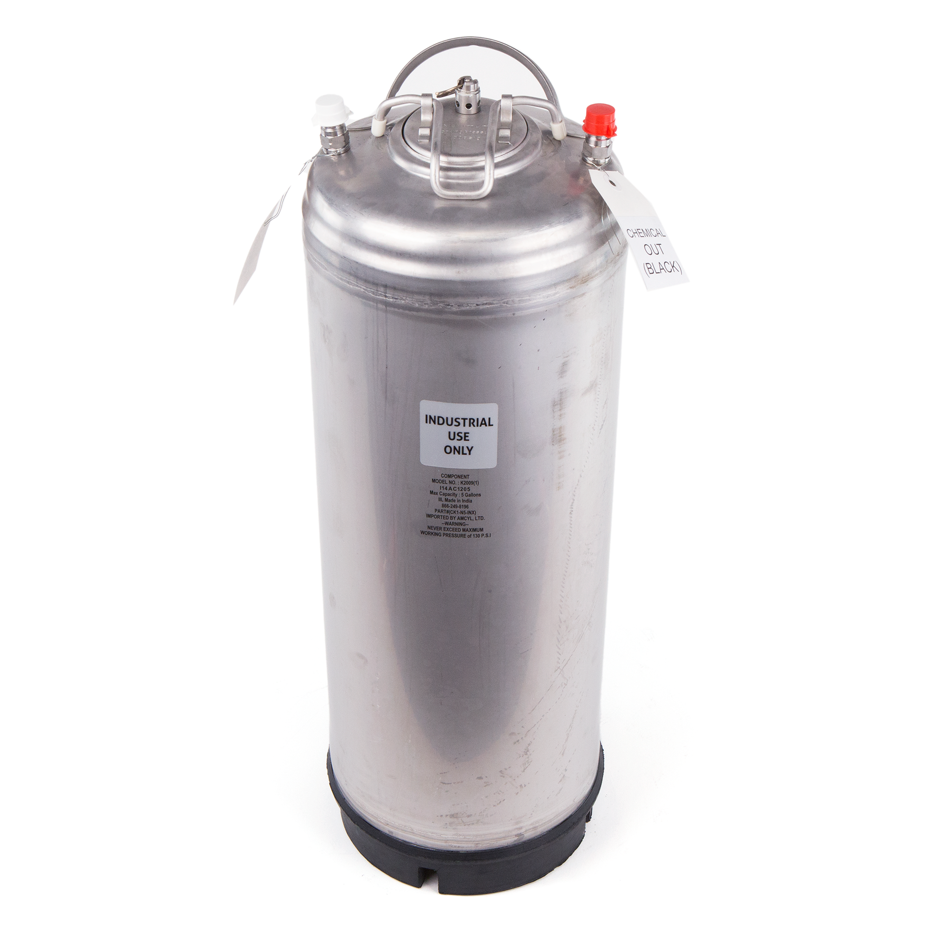 5 Gallon Tank For Use With Foamer Or Sprayer – Bryan Exhaust Service Tools